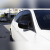 Накладки на зеркала (ABS чёрный глянец) BMW 3 E90 "SD" / E92 "COUPE" 2009-2012