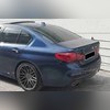 Спойлер крышки багажника BMW 5 G30 2017-нв (под окрас)