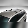 Багажник аэродинамический Toyota Highlander 2013-2019 (серебристые) в штатные места "OEM"