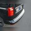 Накладка на задний бампер (нержавеющая сталь) Volkswagen Caddy 2015-2020