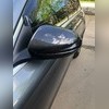 Накладки на зеркала Mercedes-Benz GLA-class (H247) 2020-нв (натуральный карбон)