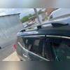 Рейлинги продольные в штатные места Nissan X-Trail 2013-2023 (серебристые)