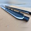 Пороги, подножки, ступени, Haval Jolion 2020+, с логотипом (OEM)