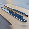 Пороги, подножки, ступени, Haval Jolion 2020+, с логотипом (OEM)