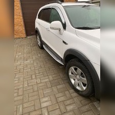 Пороги Chevrolet Captiva 2006-2018 (копия оригинала OEM)