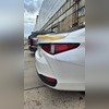 Спойлер крышки багажника Lexus ES 300 2018-2021 (под окрас)