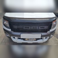 Решетка радиатора Ford Ranger 2012-2014 (чёрная)