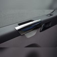 Накладки на внутренние дверные ручки Volkswagen T5 Caravella 2003-2015 (нержавеющая сталь)