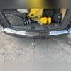 Накладка на задний бампер Volkswagen Caddy 2003-2014 (матированная)