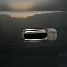 Накладка на ручку двери багажника Volkswagen Polo 1997-2002 (нержавеющая сталь)