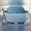 Накладки на зеркала (ABS чёрный глянец) Volkswagen Golf 7 2012-2020