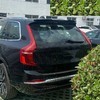 Спойлер Volvo XC90 II 2015+ (чёрный глянец)