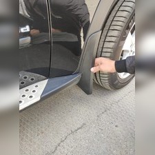 Брызговики передние BMW X5 F15 2013-2018 с подножками (OEM)