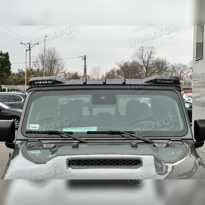Люстра, освещение на крышу для Jeep Wrangler JL 2018+ (чёрная)