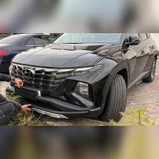 Накладки на передний и задний бампер Hyundai Tucson IV 2020-нв