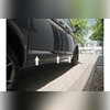 Молдинги на двери (чёрные) Volkswagen T5 Caravelle "короткая база"