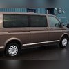 Молдинги на двери Volkswagen T6.1 Transporter "короткая база, 2 сдвижные двери" (нержавеющая сталь)