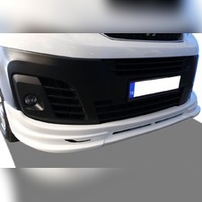 Сплиттер (юбка, губа) переднего бампера Peugeot Expert 2017-нв