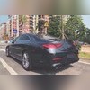 Спойлер на крышку багажника Mercedes-Benz CLS-class III (257) 2020-нв (чёрный)