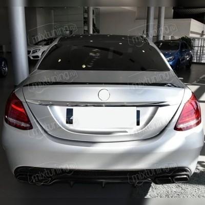 Спойлер на крышку багажника Mercedes-Benz E-class W213 2016-2023