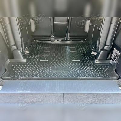 Коврик в багажник Toyota Land Cruiser 200 2007-2021 (серый) 7 мест