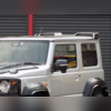 Спойлер на крышку багажника Suzuki Jimny IV 2018-нв (под окрас)