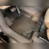 Коврики салона передние Mercedes-Benz GLE-class W167 2018-нв"3D Lux" аналог ковров WeatherTech (США)