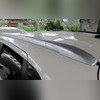 Рейлинги интегрированные Mitsubishi ASX 2010-нв (OEМ) серебро "Без сверления крыши"
