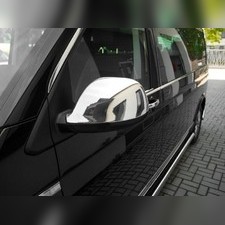 Накладки на зеркала (нержавеющая сталь) Volkswagen T6.1 Caravelle 2020-нв