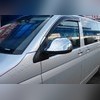 Накладки на зеркала (ABC хром) Volkswagen T6.1 Multivan 2020-нв