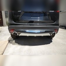 Накладки на бампер задняя Mazda CX5 2013-2016