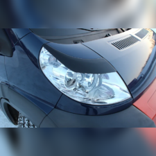 Накладки на передние фары (реснички) Peugeot Boxer 2006-2013