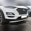Защита переднего бампера (диаметр трубы 60 мм) Hyundai Tucson III 2018-2021