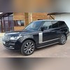 Пороги, подножки, ступени Land Rover Range Rover 2013-2021 (копия оригинала - OEM Style) без надписи