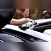 Багажник, поперечины на штатные рейлинги Renault Duster 2021-нв (чёрные)