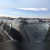 Рейлинги с поперечинами Mitsubishi L200 V 2015-нв (чёрные)