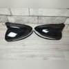 Накладки на зеркала Mercedes-Benz E-class W213 2016-2023 (ABS, чёрный глянец)