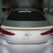 Спойлер крышки багажника Hyundai Elantra 2018-2020 (под покраску)
