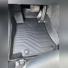 Ковры салона передние Mercedes-Benz GLC 2015-2023 X253 "3D Lux", аналог ковров WeatherTech (США)