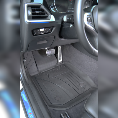Коврики в салон BMW 3 Series (G20) 2019-нв (каучук) Elegant