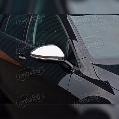 Накладки на зеркала (нержавеющая сталь) Volkswagen Touran 2015-нв