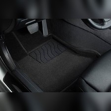 Коврики салона текстильные 3D Geely Monjaro 2021-нв Businesss (черные)