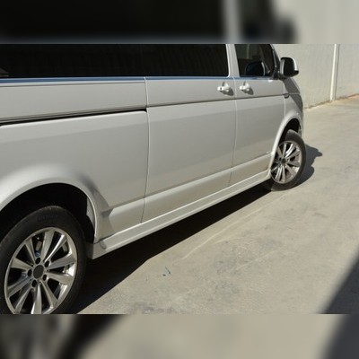 Пороги, (боковая юбка) Volkswagen T6 Multivan 2015-2019 (Короткая база)