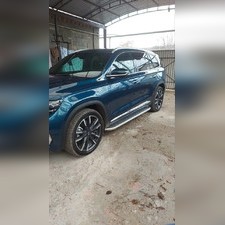 Комплект порогов Geely Monjaro 2021-нв (копия оригинала - OEM STYLE)