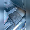 Ковры салона передние Mercedes-Benz G Класс W464 2017-нв "3D Lux", аналог ковров WeatherTech (США)
