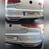 Накладки на задний бампер Volkswagen Passat B8 SD 2015-2019 "R Line Still"