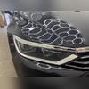 Верхние накладки на фары и капот (реснички) Volkswagen Passat B8 SD 2019-2023 (нержавеющая сталь)