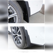 Брызговики задние BMW X5 F15 2014-2018 (OEM) для автомобиля без подножек