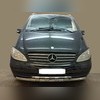 Защита переднего бампера двойная с перемычками Mercedes-Benz Vito (W639) 2003-2014