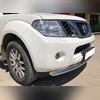 Защита переднего бампера радиус Nissan Pathfinder 2010-2013